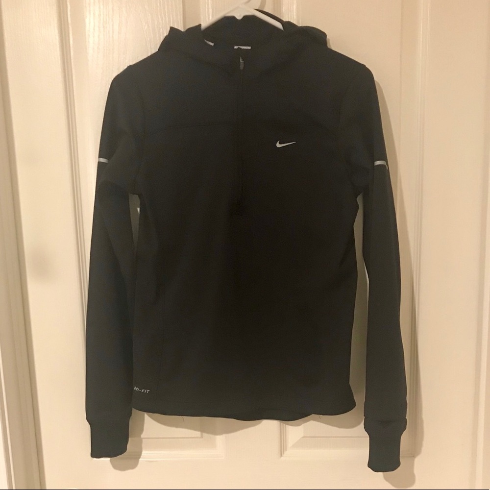 Dri-Fit Quarter-Zip Running Hoodie